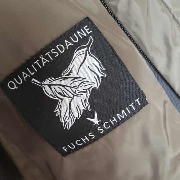 FUCHS SCHMITT DAUNE UNISEX Olive Puffer Vest.ZISE M. - Picture 3 of 8